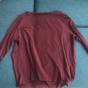lululemon Back in Action long sleeve